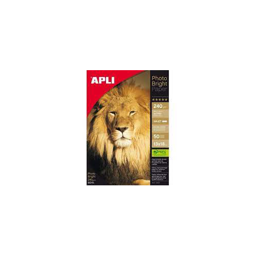 Papier Photo BTE 50F BRIGHT 240G 13X18