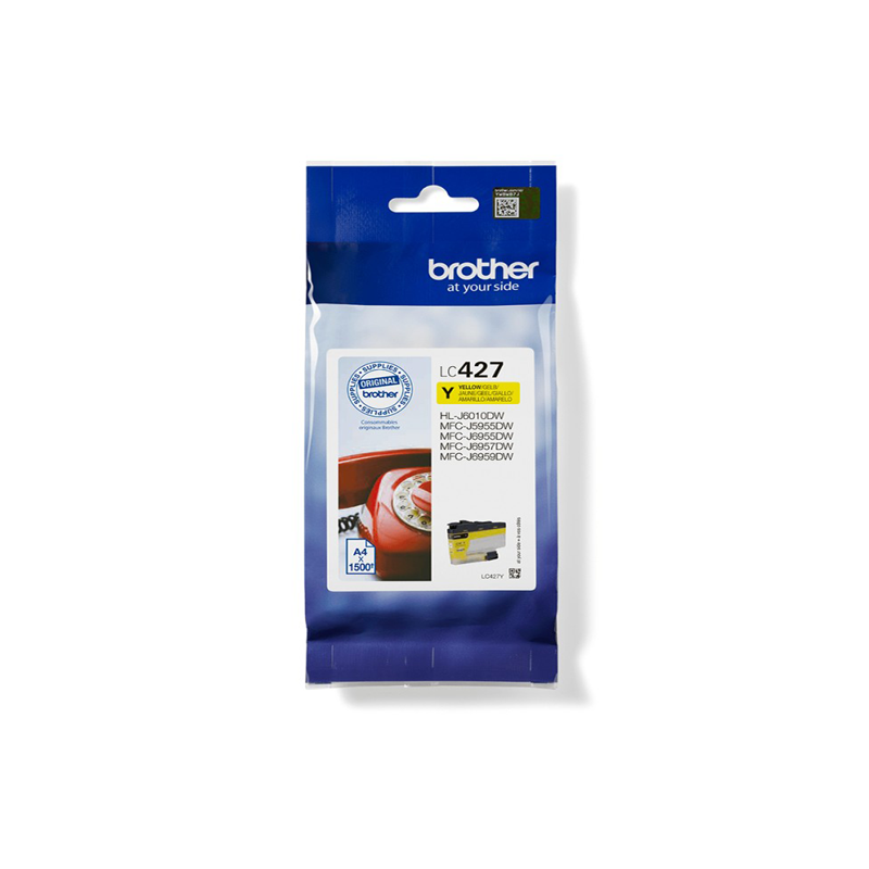 Brother LC427 Cartouche d'encre jaune originale - LC427Y