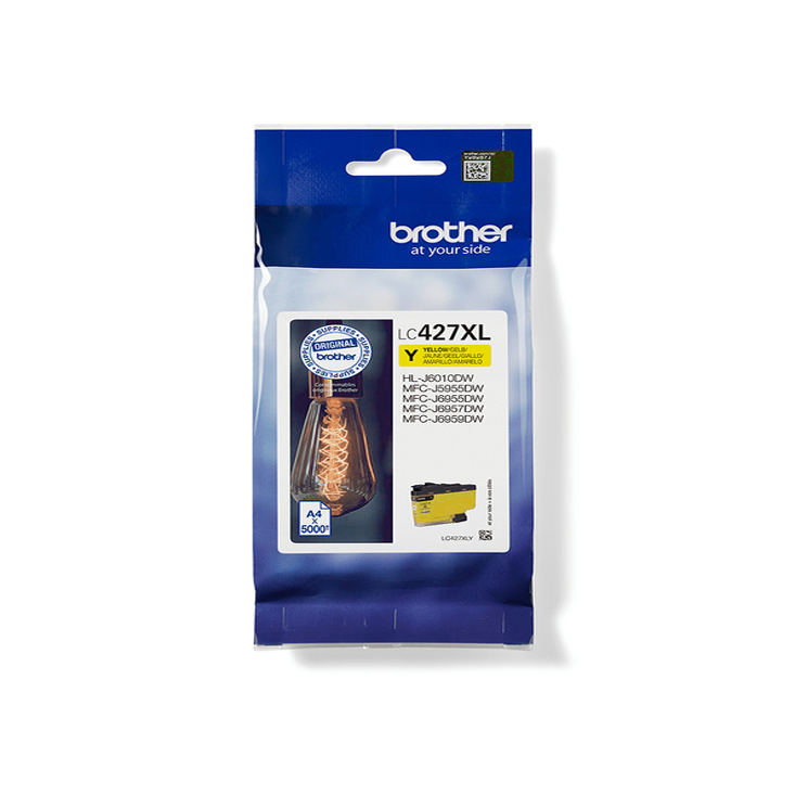 Brother LC427XL Cartouche d'encre jaune d'origine - LC427XLY