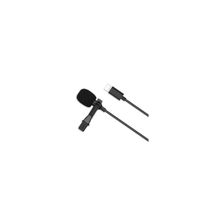 Micro-cravate XO MKF02 pour Smartphone - Connexion USB-C - Clip de maintien