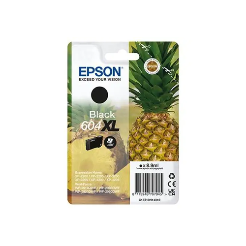 Cartouche d'encre noire origine Epson 604 XL - C13T10H14010