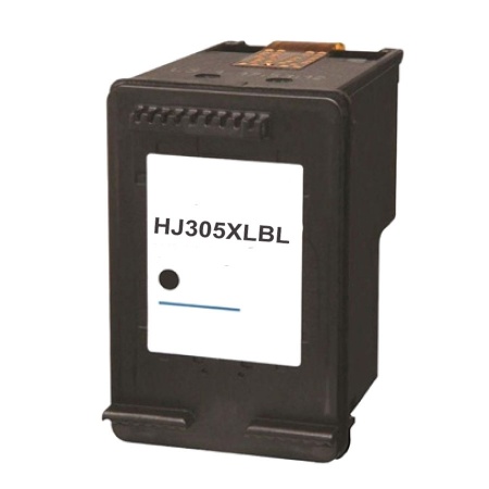 Lowcost CARTOUCHE REMAN.18ML HP 305XL SANS NIVEAU ENCRE-REMPLACE 3YM62AE NOIR
