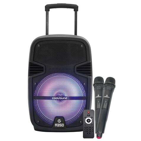 Coolsound A350 Enceinte Bluetooth Amplifiée 350W 12" 50W RMS - USB, Entrée Micro