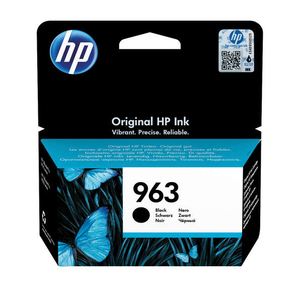 HP Cartouche Jet d'encre 963 Noir 3JA26AE