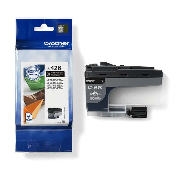BROTHER Cartouche jet d'encre noir LC426BK