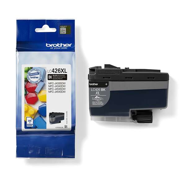 BROTHER Cartouche jet d'encre noir LC426XLBK