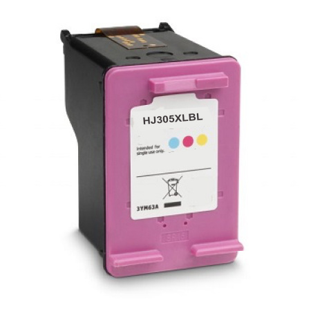 LowcostCARTOUCHE REMAN. HP 305XL 18ml SANS NIVEAU ENCRE-REMPLACE 3YM63AE COULEUR