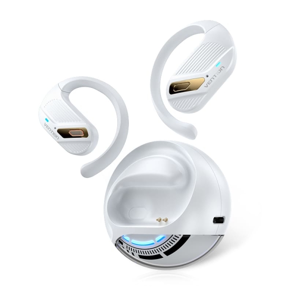 Ecouteurs Bluetooth 5.4 Vention OpenBeat O12 avec étui de chargement – True Wi