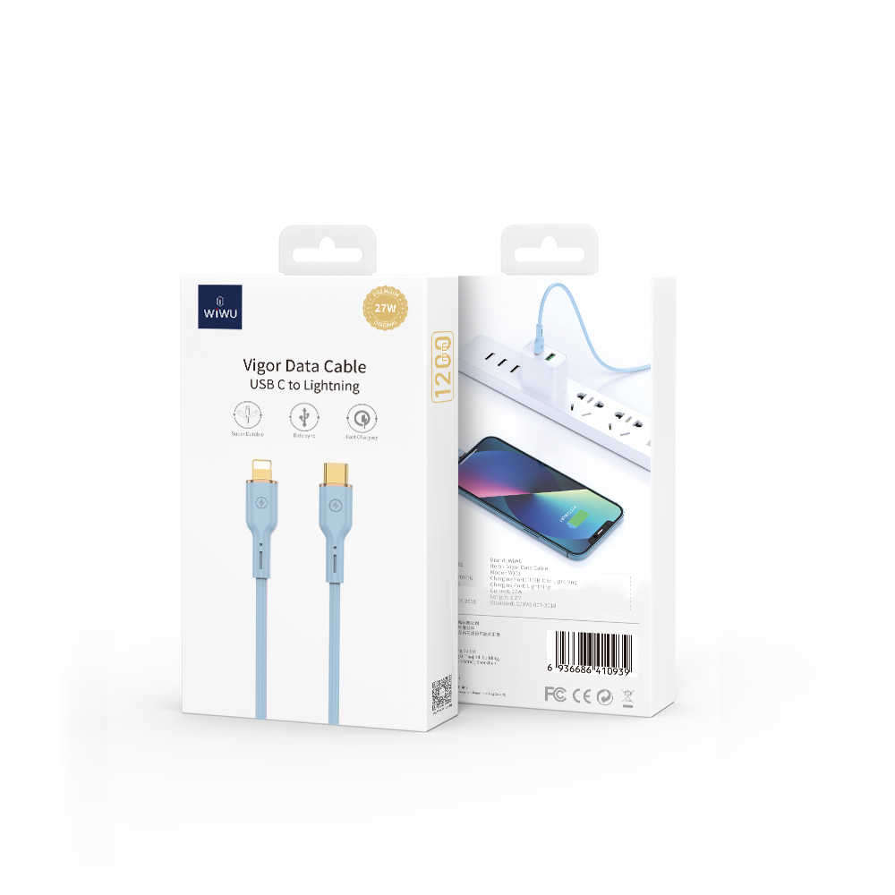 WIWU cable YQ01 USB-C - Lightning 30W 1,2m white
