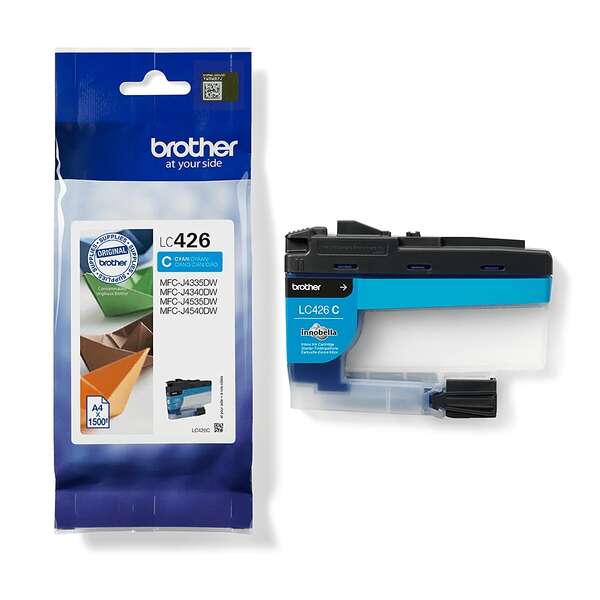 Cartouche cyan d'origine Brother LC426 - LC426C