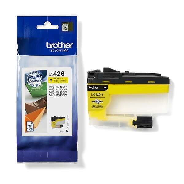 Cartouche jaune d'origine Brother LC426 - LC426Y