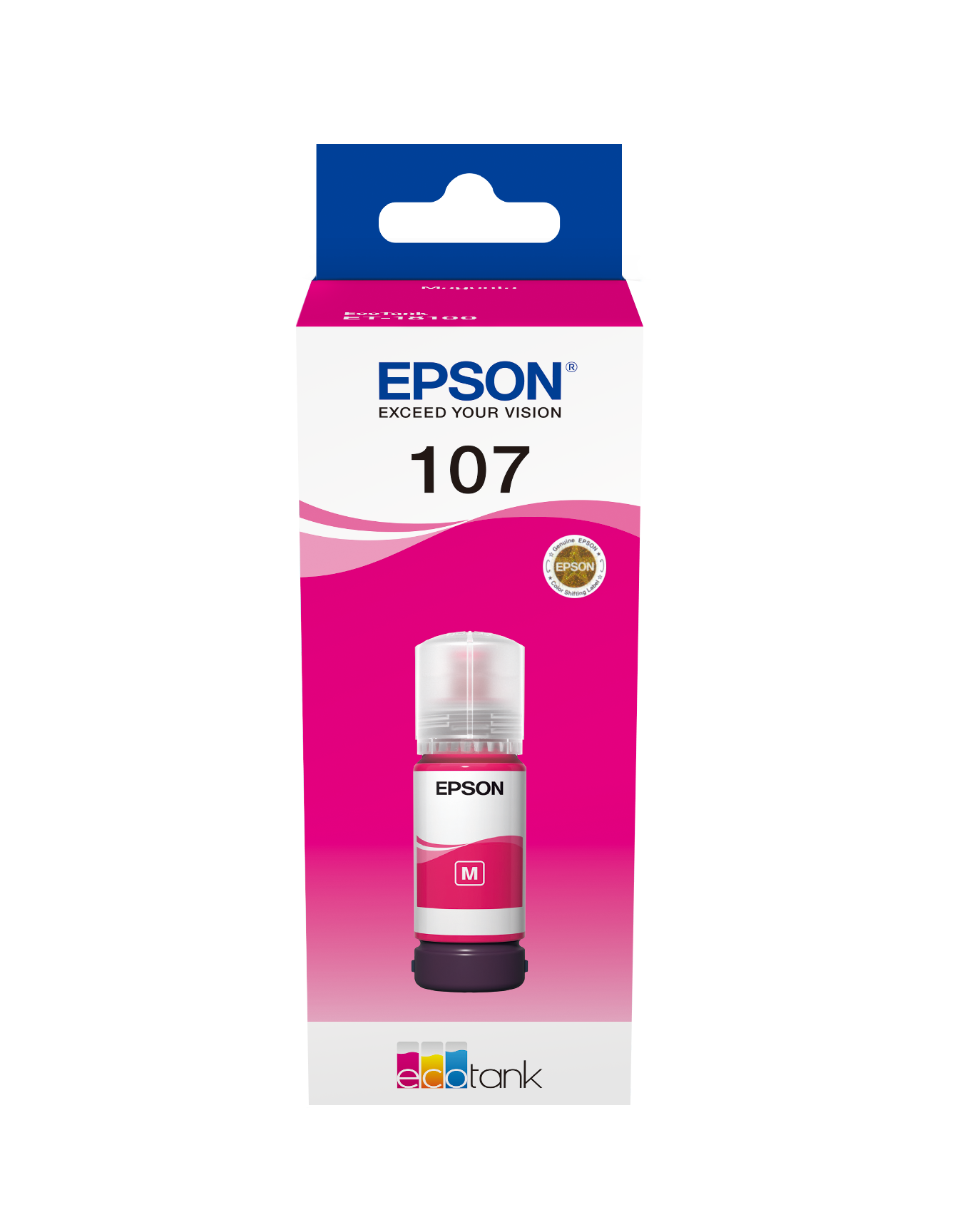 Bouteille d'encre magenta originale Epson 107 - C13T09B340